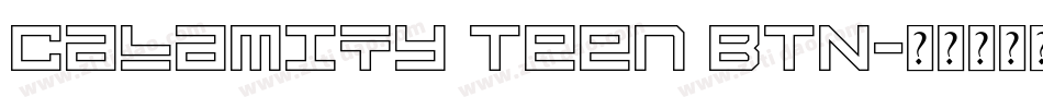 Calamity Teen BTN字体转换